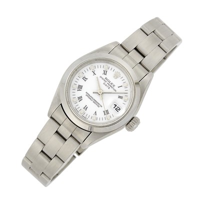 Lot 34 - Rolex Stainless Steel 'Date' Wristwatch, Ref. 69160