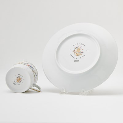 Lot 333 - Limoges Porcelain "Audubon" Pattern Partial Dinner Service