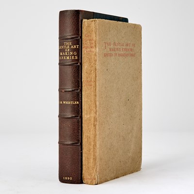 Lot 639 - The pirated edition of "The Gentle Art of Making Enemies," preceding the authorized first edition