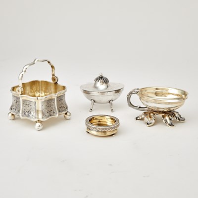 Lot 536 - Group of Russian Silver Articles