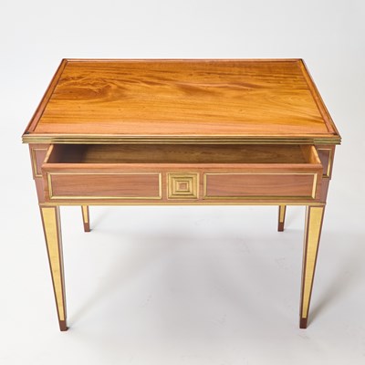 Lot 713 - Russian Neoclassical Brass Mounted Mahogany Table
