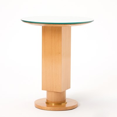 Lot 720 - Art Deco Jules Leleu Sycamore Occasional Table
