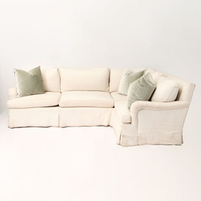 Lot 745 - Upholstered Sectional Sofa