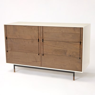 Lot 751 - Lacquer and Wood Lake Cabinet by Tyler Hays for BDDW