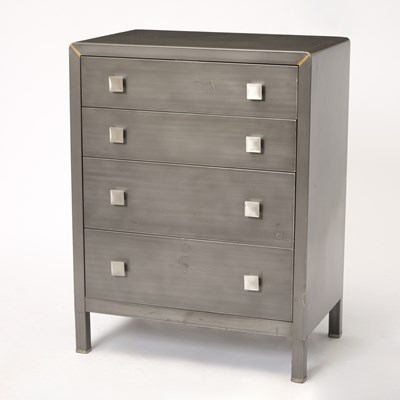 Lot 756 - Metal Chest of Drawers