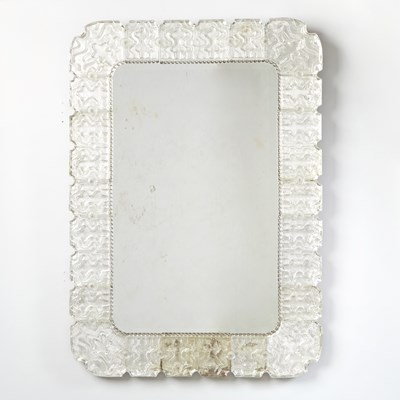 Lot 757 - Carl Fagerlund for Orrefors Glass Mirror