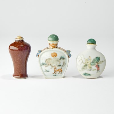 Lot 4 - Three Chinese Snuff Bottles