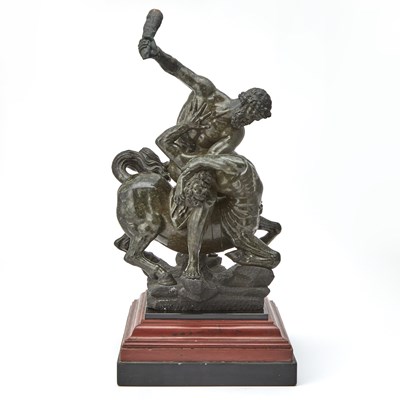 Lot 323 - Hercules Battling the Centaur Nessus