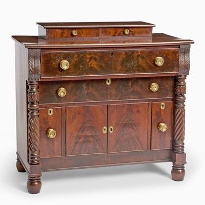 Lot 464 - Classical Mahogany Side Cabinet