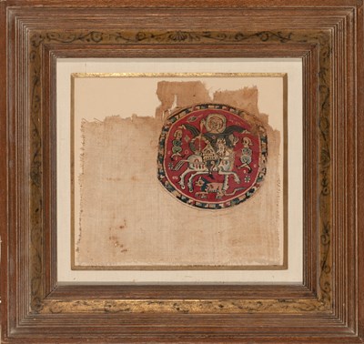 Lot 554 - Coptic Style Textile Fragment