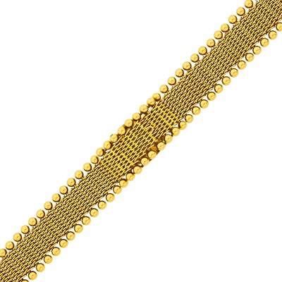 Lot 149 - Gubelin Gold Bracelet-Watch