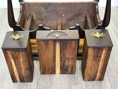 Lot 1052 - Queen Anne Cherry Dressing Table