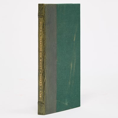 Lot 86 - The rules of Whist, signed by Hoyle