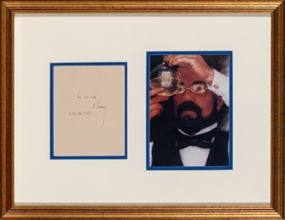 Lot 106 - Elegantly inscribed by the great French chemist