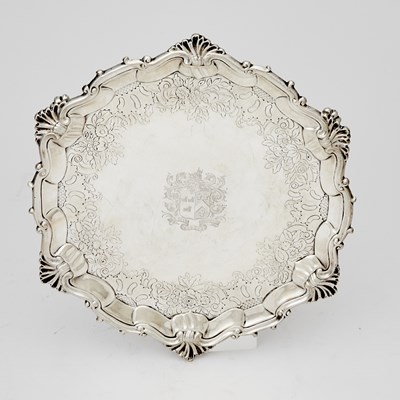 Lot 508 - George III Sterling Silver Salver
