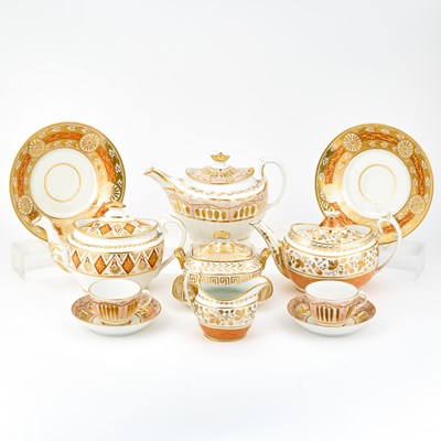 Lot 561 - Group of Assorted English Porcelain Teawares