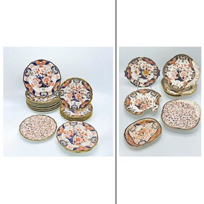 Lot 1096 - Assembled Royal Crown Derby Imari Part Dinner Service
