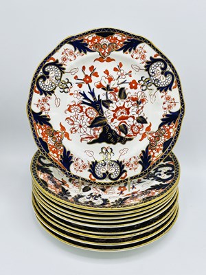 Lot 1096 - Assembled Royal Crown Derby Imari Part Dinner Service
