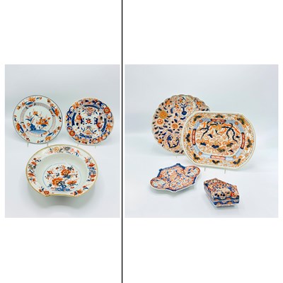 Lot 1074 - Group of Imari Porcelain Table Articles