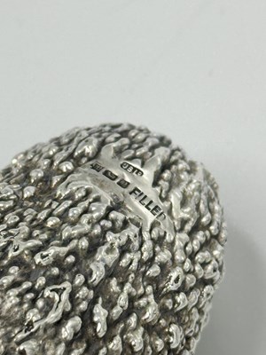 Lot 1186 - Group of English Sterling Silver Fruit and Vegetables