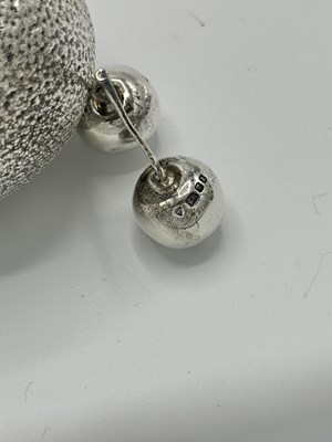 Lot 1186 - Group of English Sterling Silver Fruit and Vegetables