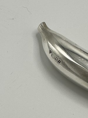 Lot 1186 - Group of English Sterling Silver Fruit and Vegetables