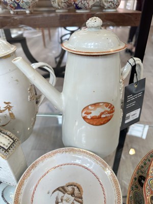Lot 1061 - Group of Chinese Export Porcelain Table Articles