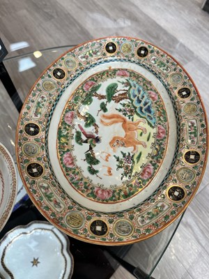 Lot 1061 - Group of Chinese Export Porcelain Table Articles
