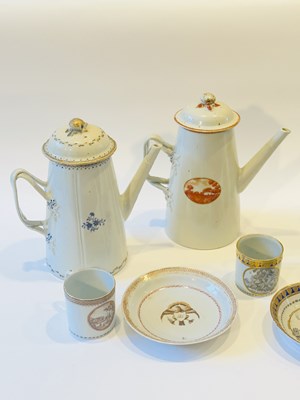 Lot 1061 - Group of Chinese Export Porcelain Table Articles