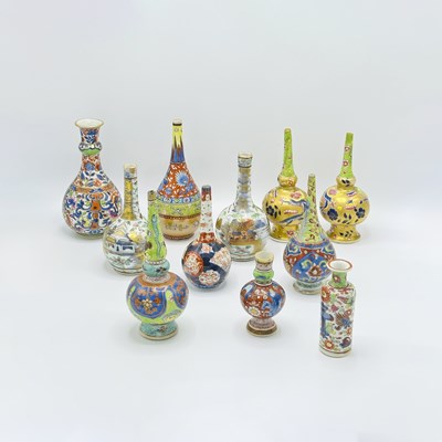 Lot 1089 - Eleven Chinese and Japanese Porcelain Vases