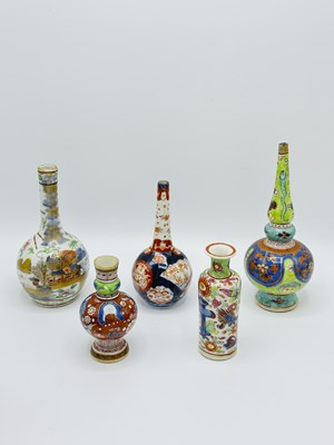 Lot 1089 - Eleven Chinese and Japanese Porcelain Vases