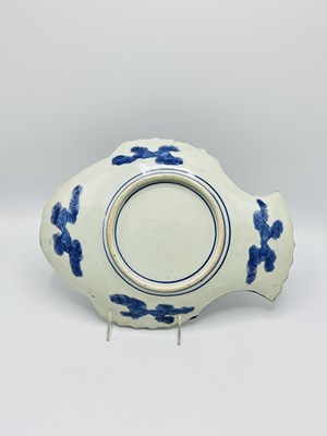 Lot 1073 - Three Imari Porcelain Fish Form Platters