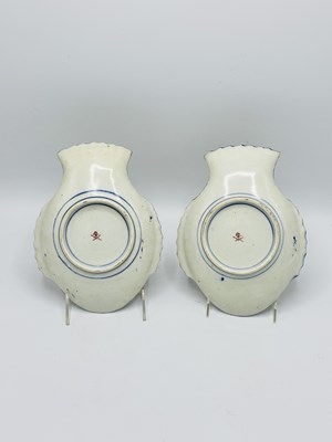 Lot 1073 - Three Imari Porcelain Fish Form Platters