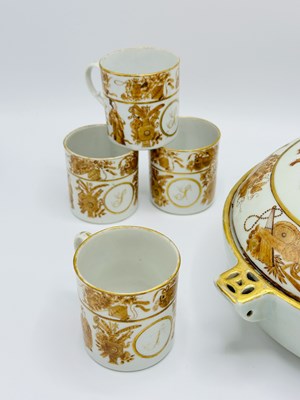 Lot 1063 - Chinese Export Porcelain Covered Warming Platter from the Silsbee Family Service