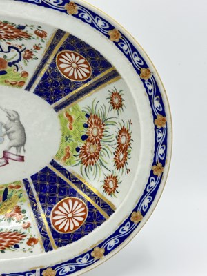 Lot 1066 - Chinese Export Porcelain Indian Market Deep Dish