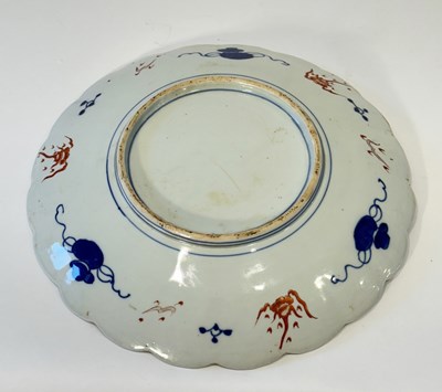 Lot 1076 - Group of Three Imari Porcelain Chargers