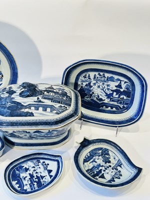 Lot 1069 - Group of Blue and White Chinese Export Porcelain
