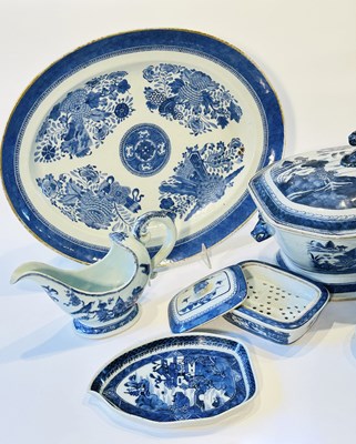 Lot 1069 - Group of Blue and White Chinese Export Porcelain