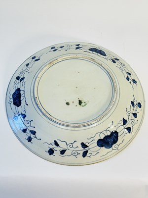 Lot 1072 - Group of Three Large Imari Porcelain Dishes