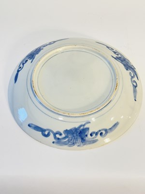 Lot 1072 - Group of Three Large Imari Porcelain Dishes