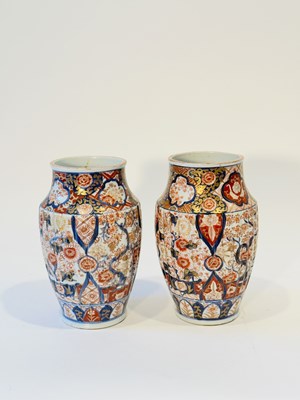 Lot 1075 - Group of Four Imari Porcelain Jars