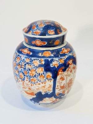 Lot 1075 - Group of Four Imari Porcelain Jars