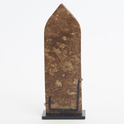 Lot 133 - Chinese Carved Stone Votive Plaque