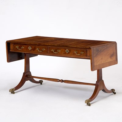 Lot 170 - Late George III Mahogany Sofa Table