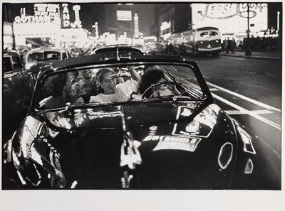 Lot 189 - Louis Faurer, [Broadway convertible], Times Square, NYC, looking North, 1950