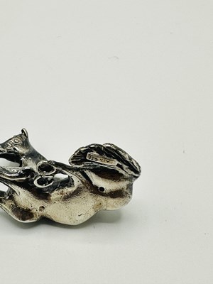 Lot 1187 - Group of Six Sterling Silver and Silver Filled Animal Figures