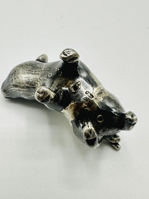 Lot 1187 - Group of Six Sterling Silver and Silver Filled Animal Figures