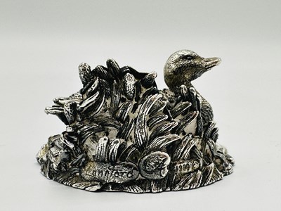 Lot 1187 - Group of Six Sterling Silver and Silver Filled Animal Figures