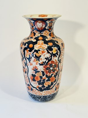 Lot 1077 - Large Imari Porcelain Vase