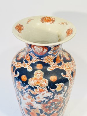 Lot 1077 - Large Imari Porcelain Vase